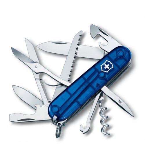 Scyzoryk Victorinox Huntsman Blue Tran 1.3713.T2