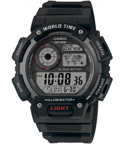 Casio World Time Illuminator AE-1400WH-1AVEF