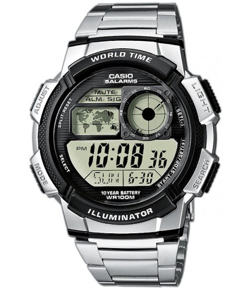 Casio World Time Illuminator AE-1000WD-1AVEF