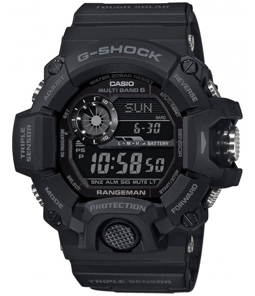 Casio G-SHOCK Rangeman Black Out GW-9400-1BER