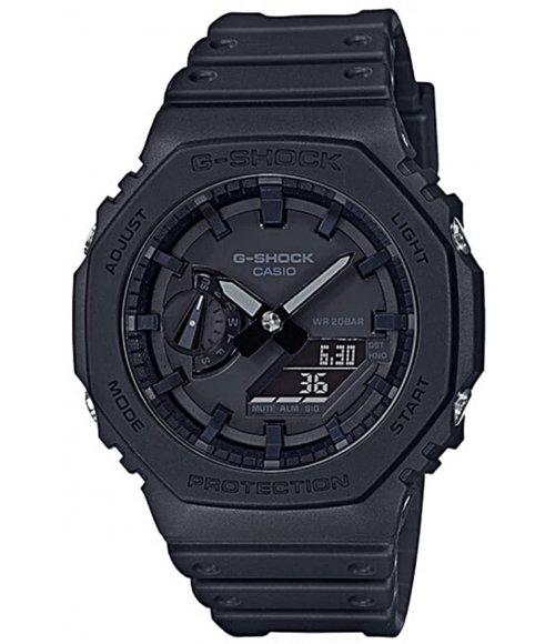 Casio G-SHOCK Casio Octagon Black Carbon Core Guard GA-2100-1A1ER