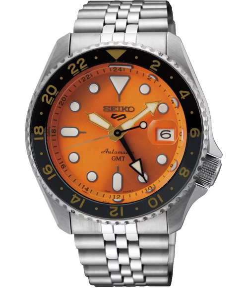 Seiko 5 Sports GMT Mikan Orange SSK005K1