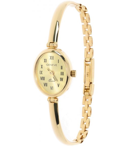 Złoty zegarek damski Geneve Gold ROME ZWK077V