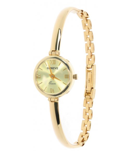 Złoty zegarek damski Geneve Gold Classic ZWK084V
