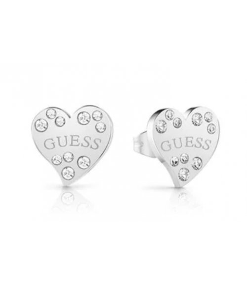 Kolczyki Guess Heart Warming UBE78051