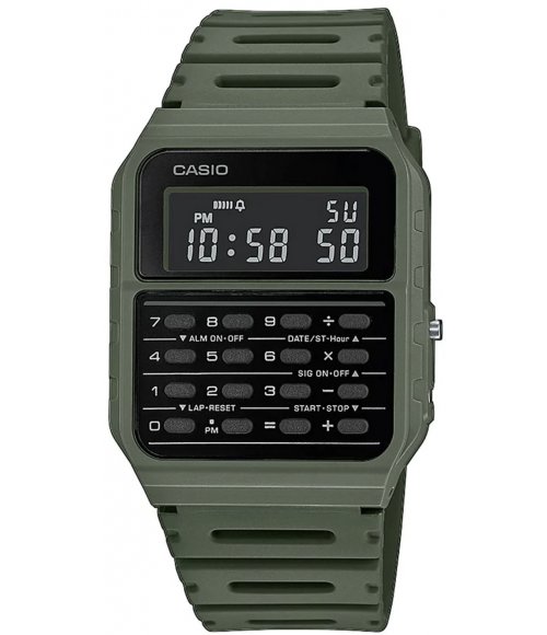 Casio Vintage Calculator Oldschool Manish Color CA-53WF-3BEF