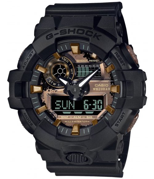 Casio G-SHOCK Black&Rust GA-700RC-1AER