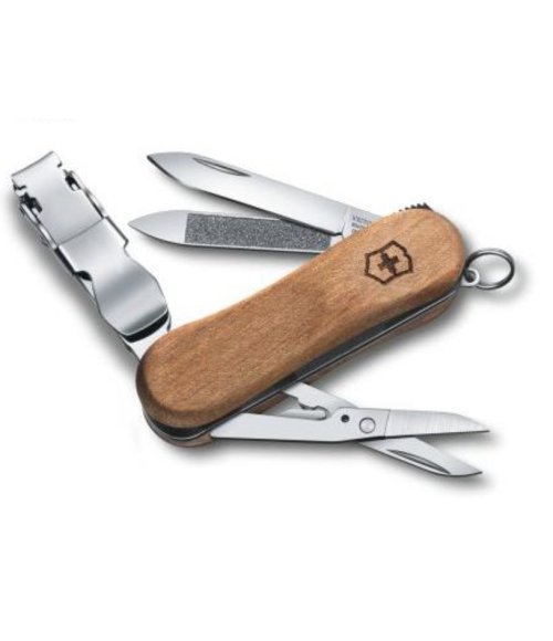 Scyzoryk Victorinox Nail Clip Wood 580 0.6461.63