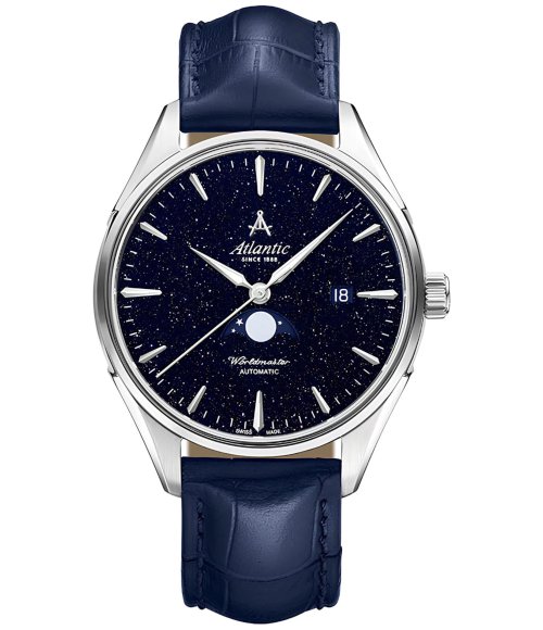 Atlantic Worldmaster Nightsky Moonphase Blue Aventurine 52783.41.91