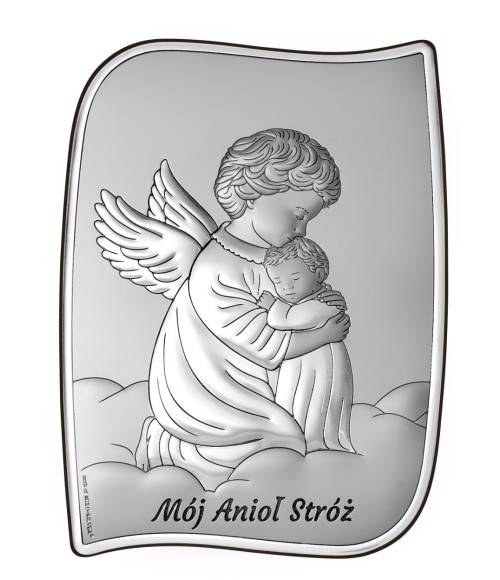 OBRAZEK ANIOŁEK TULĄCY DZIECKO 6764S/3 13X18