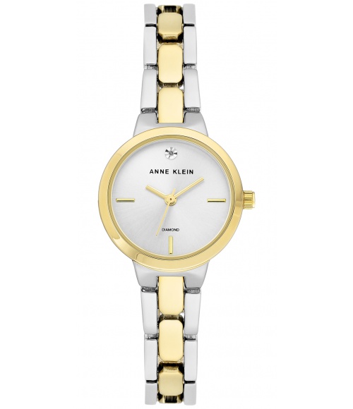 Anne Klein Diamond Accented 3235SVTT