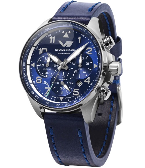Vostok Europe Space Race Blue Chrono 6S20-325A742