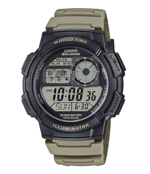 Casio World Time Illuminator AE-1000W-5AVEF