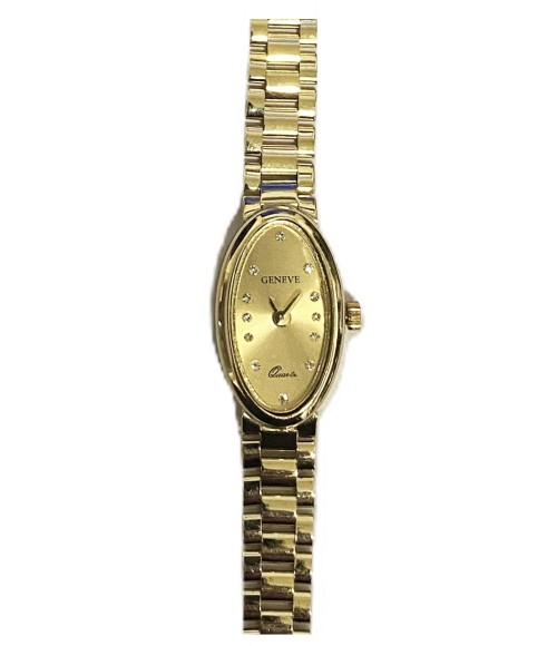 Złoty zegarek damski Geneve Gold 19,14G pr.585