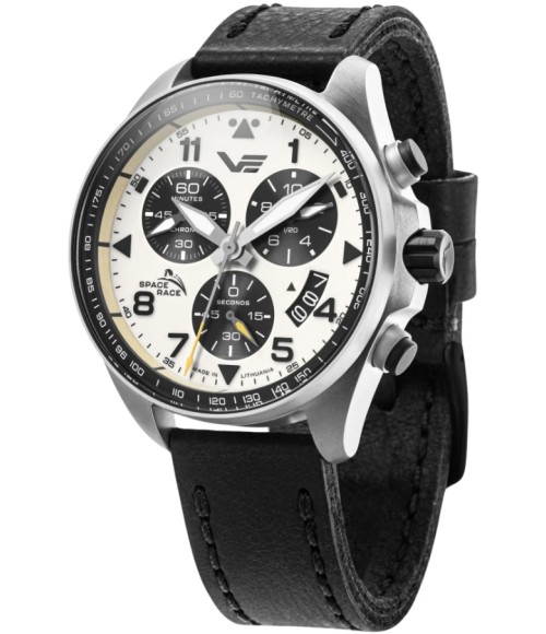 Vostok Europe Space Race White Chrono 6S30-325A743