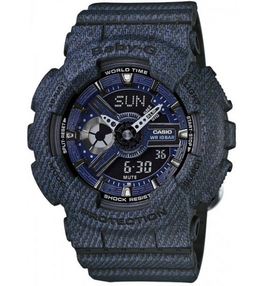 Zegarek Casio G SHOCK Denim Series Baby G BA 110DC 2A1ER Zegart.pl