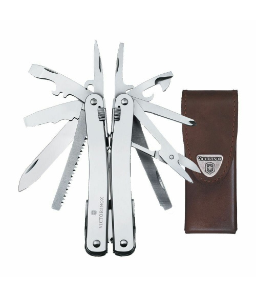 Victorinox SwissTool Spirit X 3.0224.L + Skórzane Etui